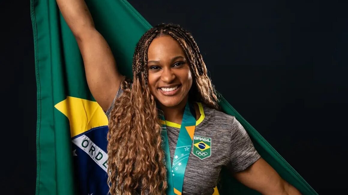 Rebeca Andrade é indicada ao Oscar do Esporte